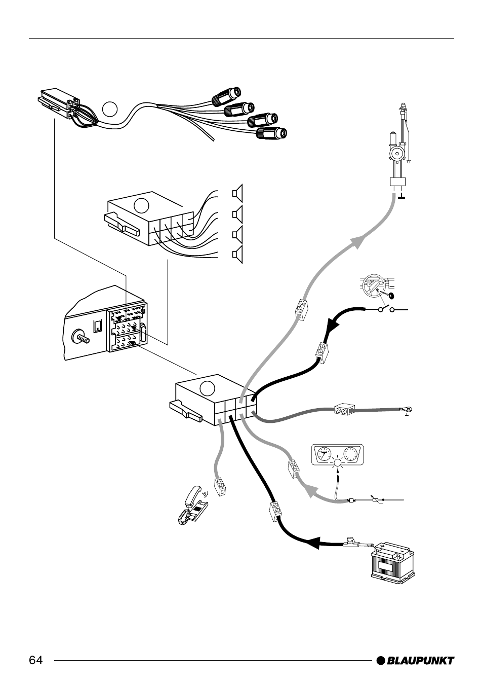 4 ohm, Kl. 15 +12v | Blaupunkt Melbourne C30 User Manual | Page 24 / 24