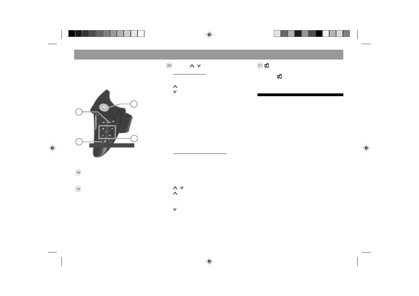 Rc 08 remote control unit | Blaupunkt ALABAMA DJ TOKYO RDM 169 User Manual | Page 11 / 40