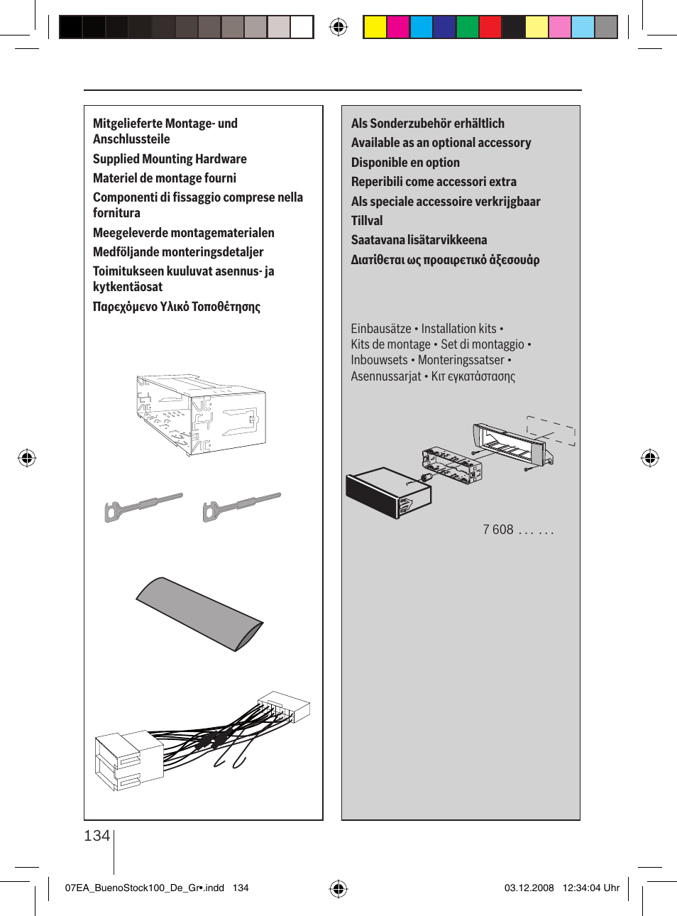 Blaupunkt BUENOS AIRES 200 7 649 020 110 User Manual | Page 134 / 140