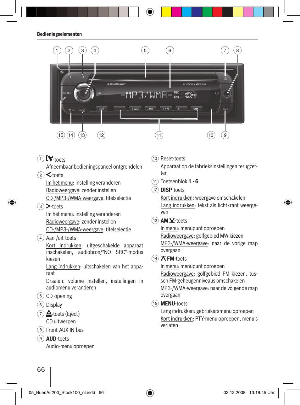 Blaupunkt BUENOS AIRES 200 7 649 020 110 User Manual | Page 66 / 140
