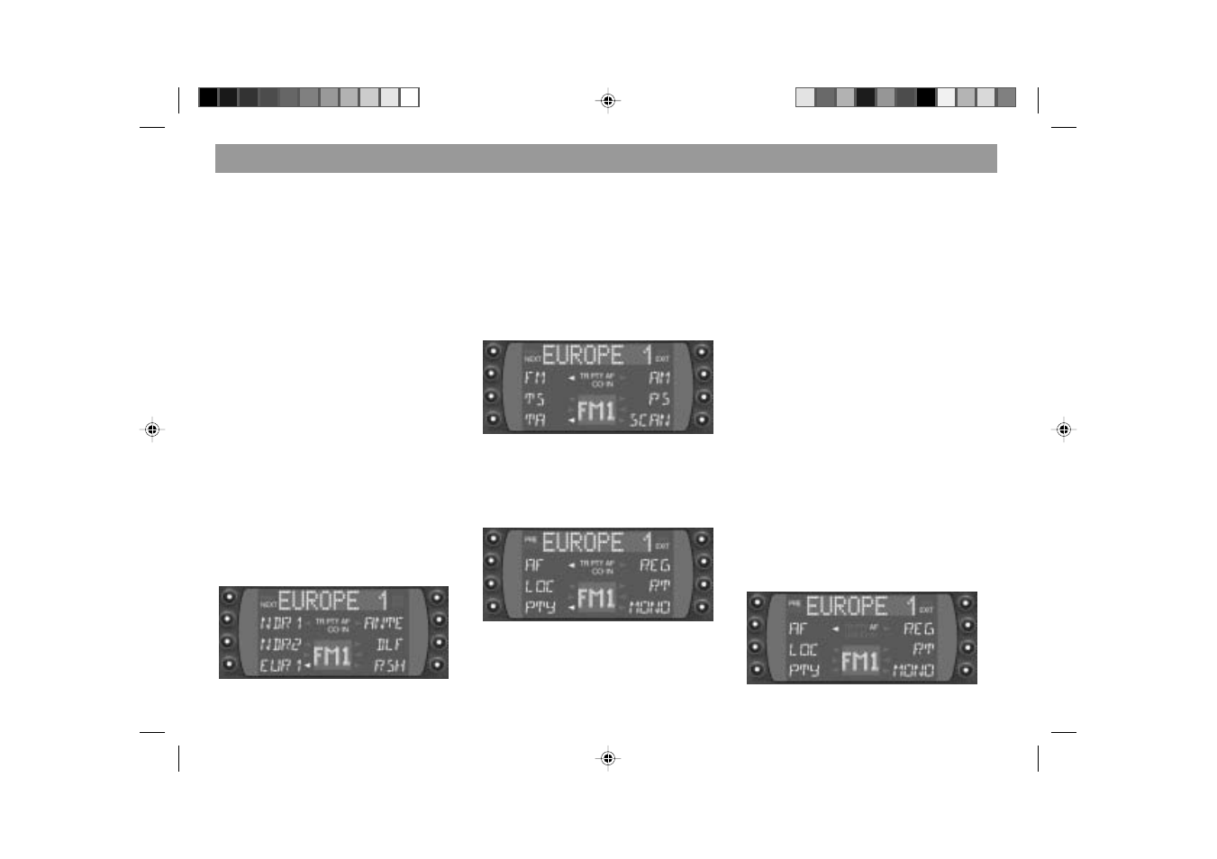 Radio operation with rds ( r adio d ata s ystem) | Blaupunkt ATLANTA RCM 169 User Manual | Page 22 / 50