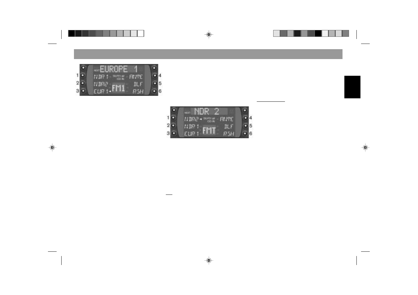 Radio operation with rds ( r adio d ata s ystem) | Blaupunkt ATLANTA RCM 169 User Manual | Page 25 / 50