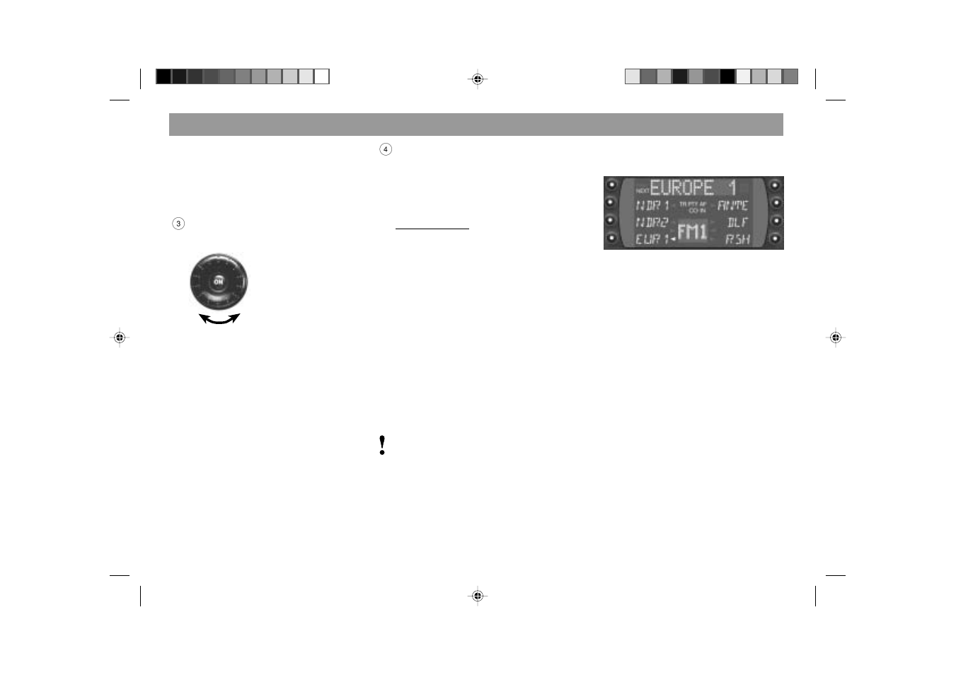 Quick reference | Blaupunkt ATLANTA RCM 169 User Manual | Page 6 / 50