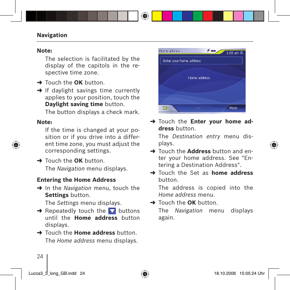 Blaupunkt TRAVELPILOT LUCCA 3.3 User Manual | Page 24 / 88