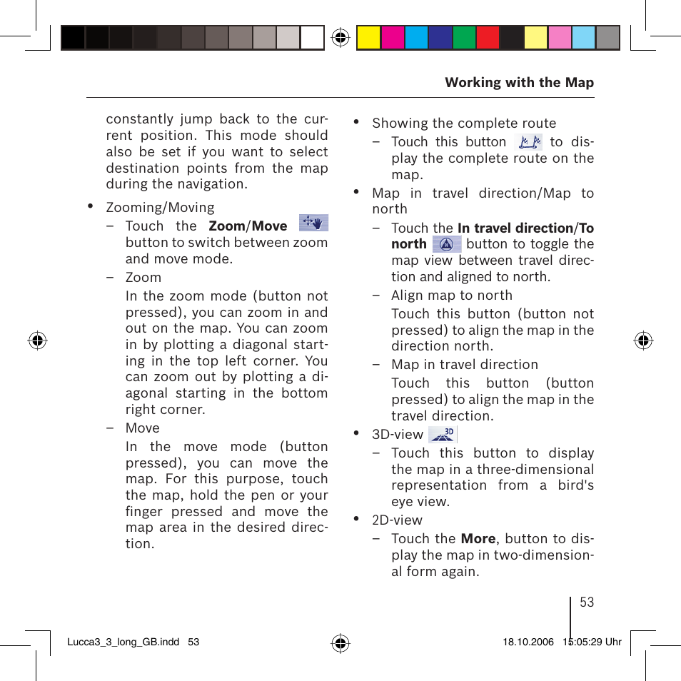 Blaupunkt TRAVELPILOT LUCCA 3.3 User Manual | Page 53 / 88