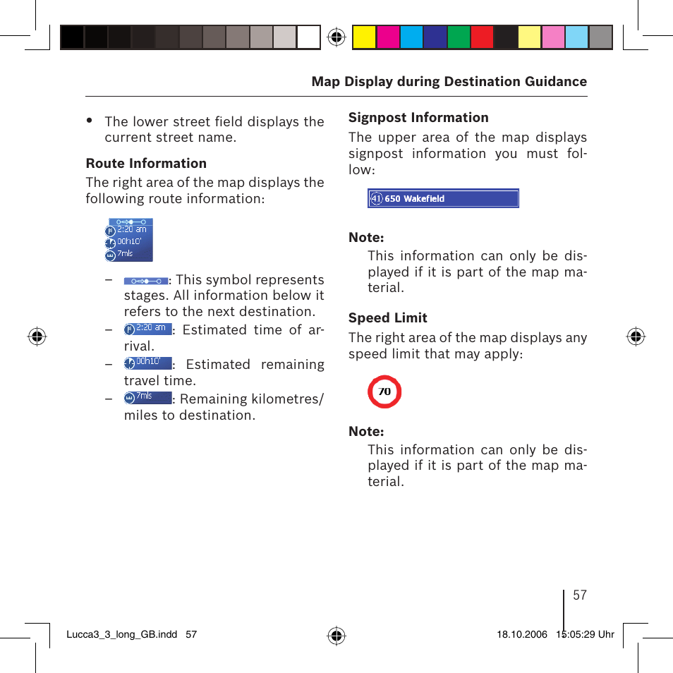 Blaupunkt TRAVELPILOT LUCCA 3.3 User Manual | Page 57 / 88