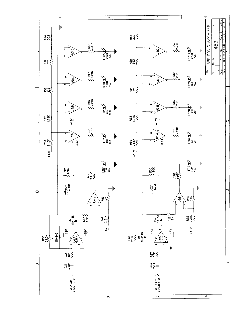 BBE 482 User Manual | Page 16 / 20