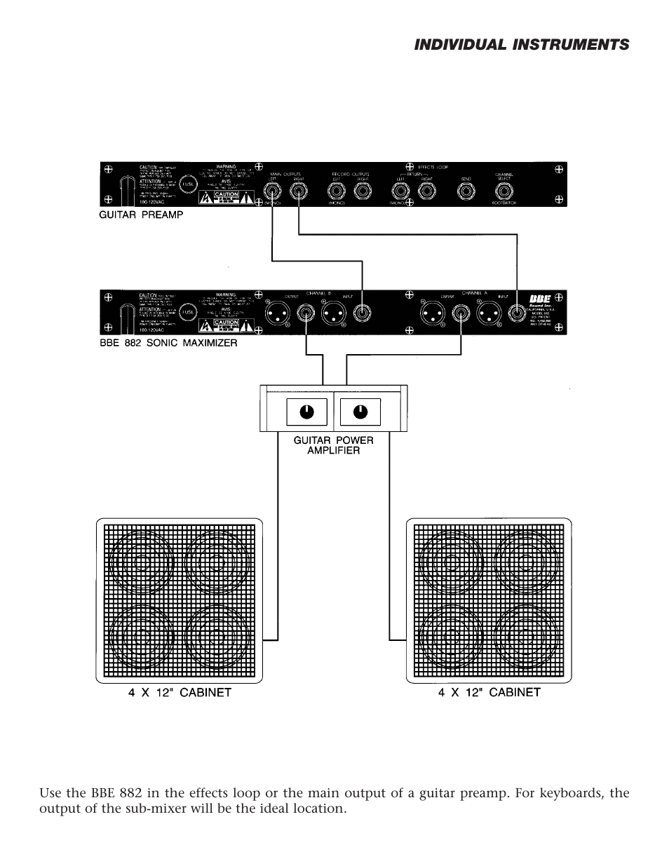 BBE Sonic Maximizer BBE 882 User Manual | Page 11 / 20