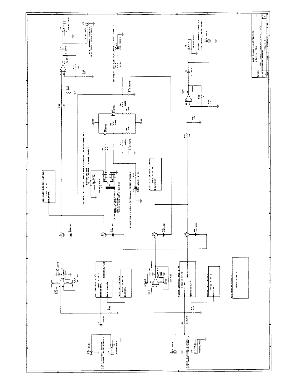 BBE Sonic Maximizer BBE 422A User Manual | Page 16 / 21