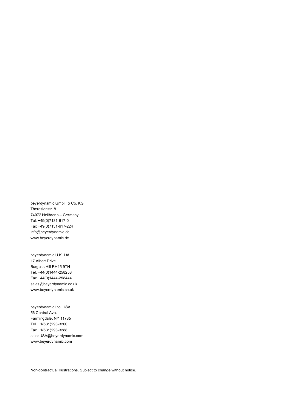 Beyerdynamic SIR 320 User Manual | Page 28 / 28