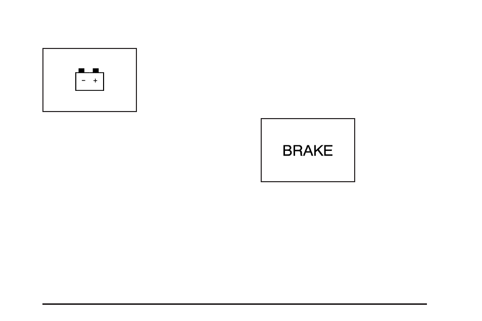 Charging system light, Brake system warning light | Buick 2009 Enclave User Manual | Page 157 / 428