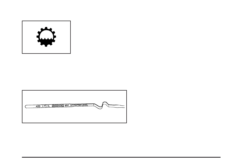 How to add automatic transmission fluid | Buick 2009 Enclave User Manual | Page 293 / 428