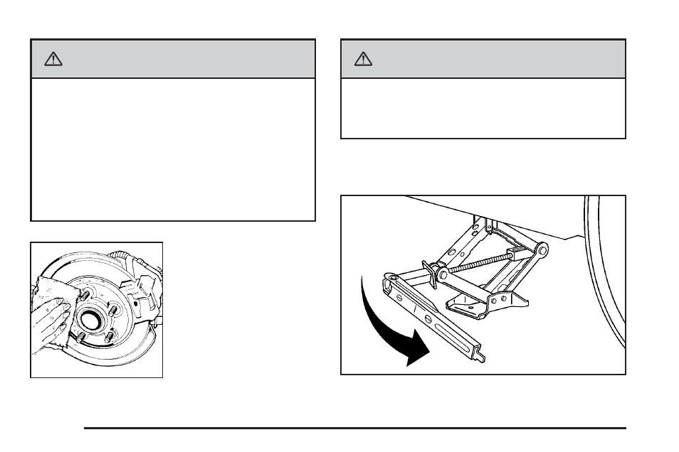 Caution | Buick 2009 Enclave User Manual | Page 352 / 428