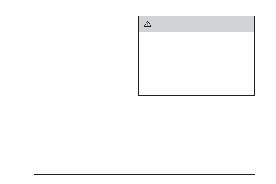 Caution | Buick 2009 Enclave User Manual | Page 40 / 428