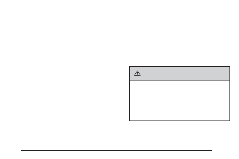 Caution | Buick 2009 Enclave User Manual | Page 67 / 428