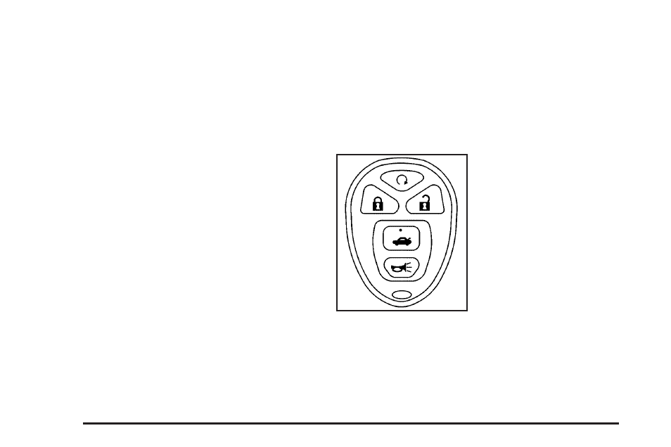 Remote keyless entry (rke) system operation, Remote keyless entry (rke) system, Operation -4 | Buick 2009 Enclave User Manual | Page 78 / 428