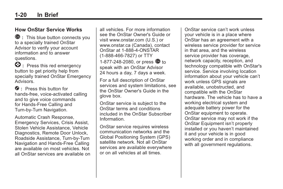 Buick 2011 Regal User Manual | Page 24 / 360