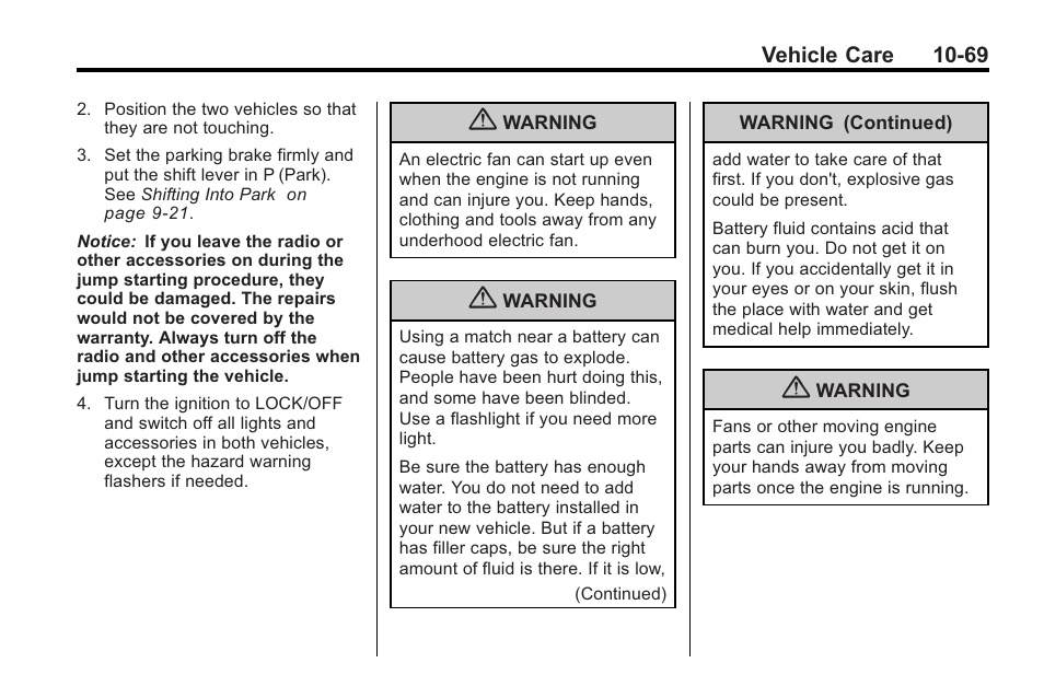 Buick 2011 Regal User Manual | Page 305 / 360