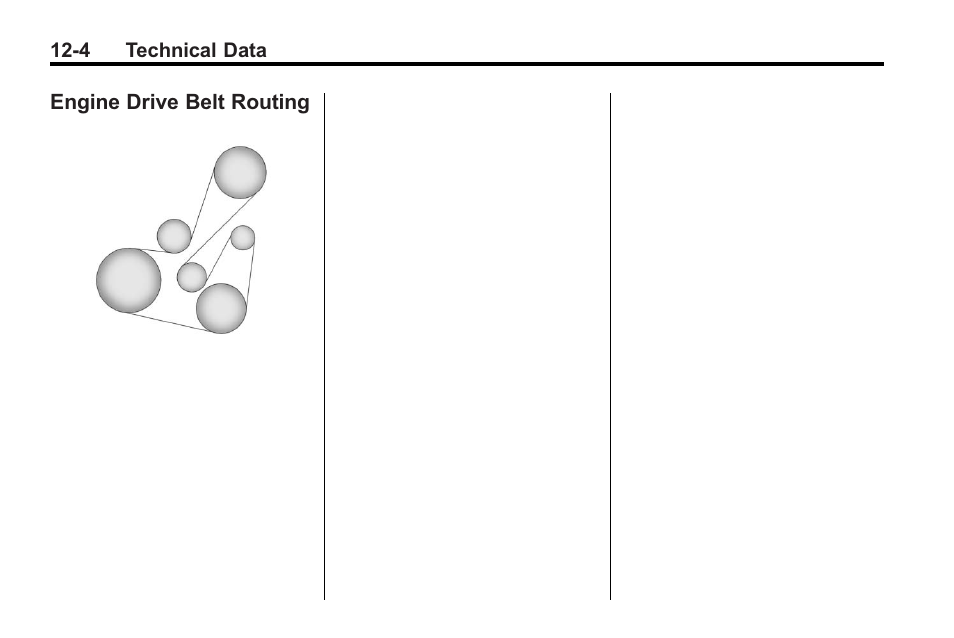 Engine drive belt routing, Engine drive belt routing -4 | Buick 2011 Regal User Manual | Page 332 / 360