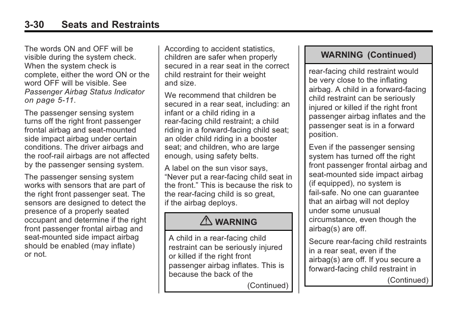 Buick 2011 Regal User Manual | Page 72 / 360