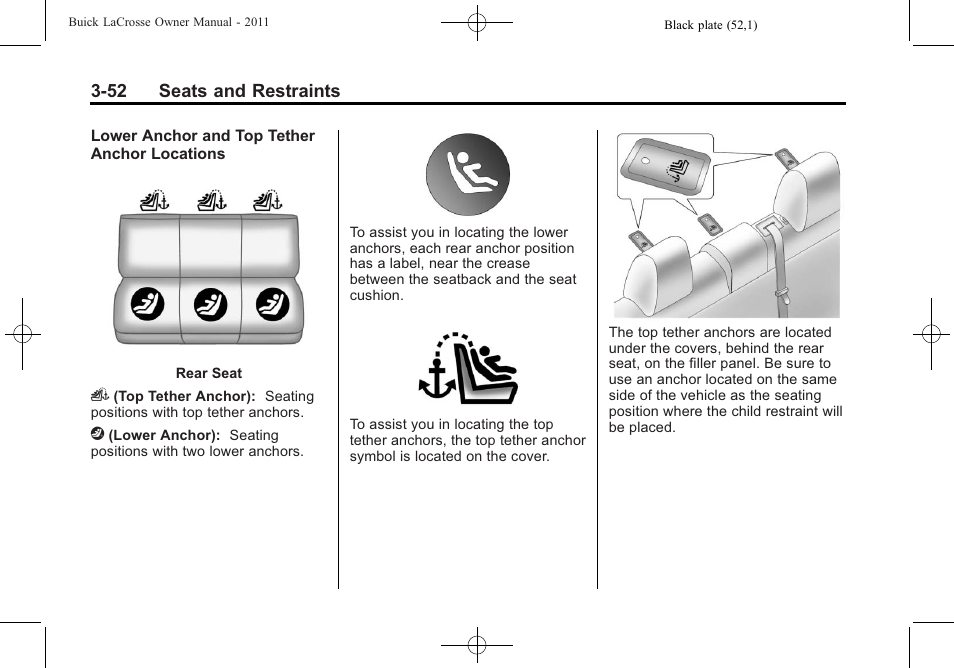 Buick 2011 Lacrosse User Manual | Page 104 / 446