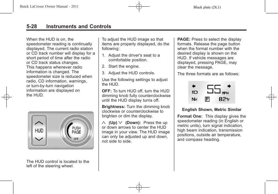 Buick 2011 Lacrosse User Manual | Page 146 / 446