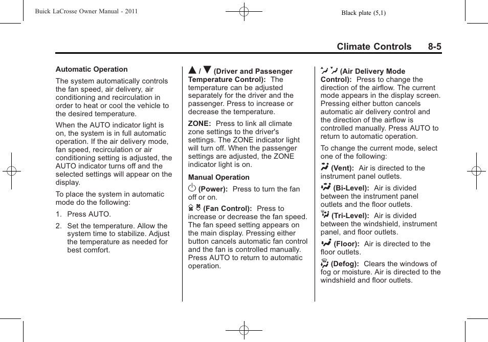 Buick 2011 Lacrosse User Manual | Page 233 / 446
