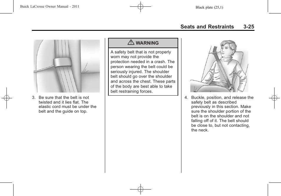 Buick 2011 Lacrosse User Manual | Page 77 / 446