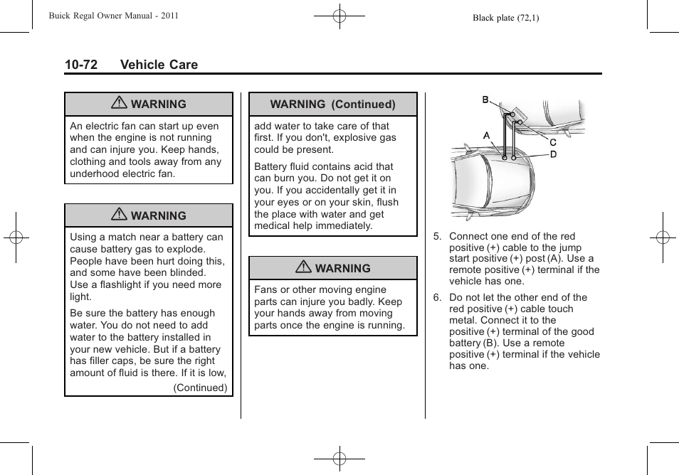 Buick REGAL 2011 User Manual | Page 312 / 368