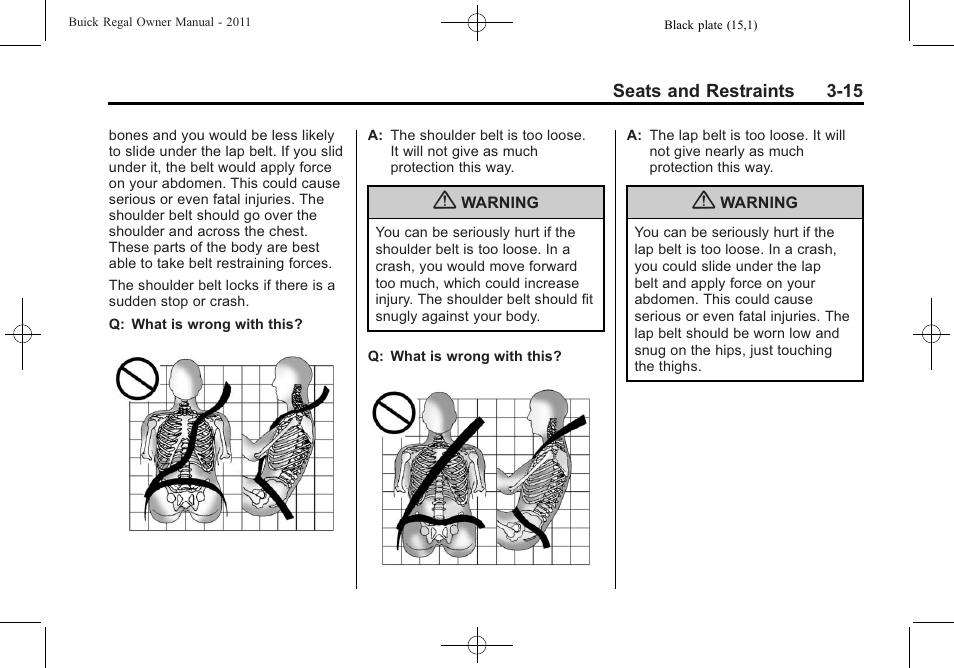 Buick REGAL 2011 User Manual | Page 57 / 368