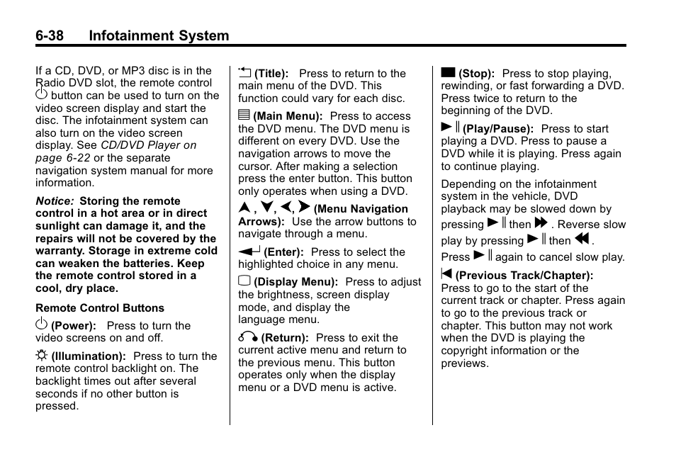 Buick 2010 Lacrosse User Manual | Page 186 / 420