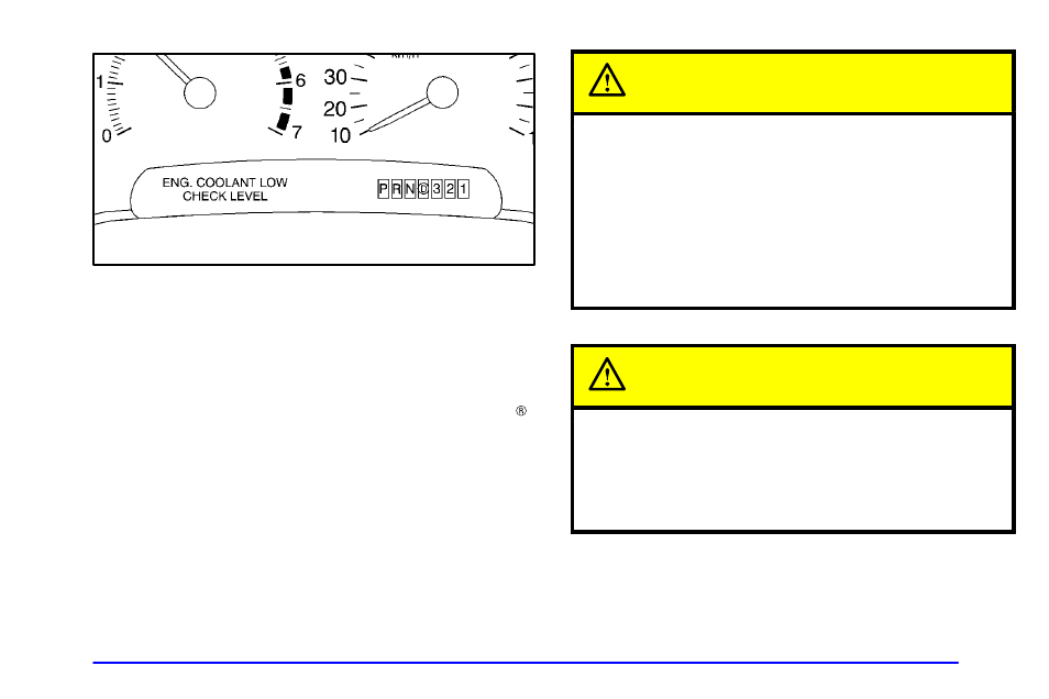 Caution | Buick 1999 Park Avenue User Manual | Page 285 / 400