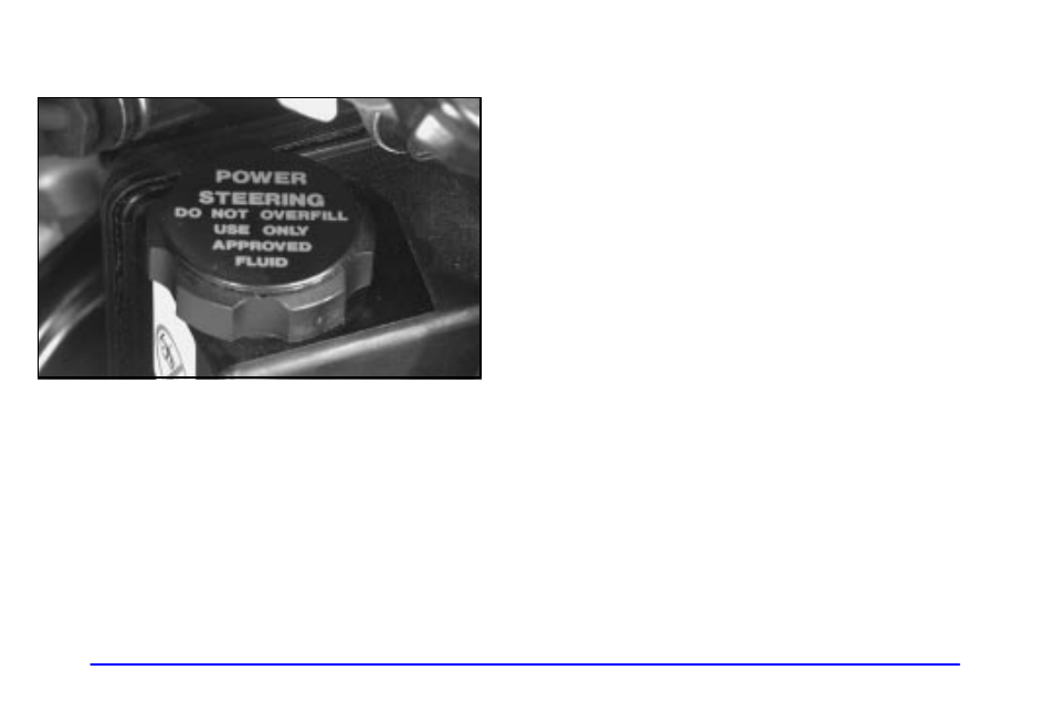 Power steering fluid | Buick 1999 Park Avenue User Manual | Page 286 / 400