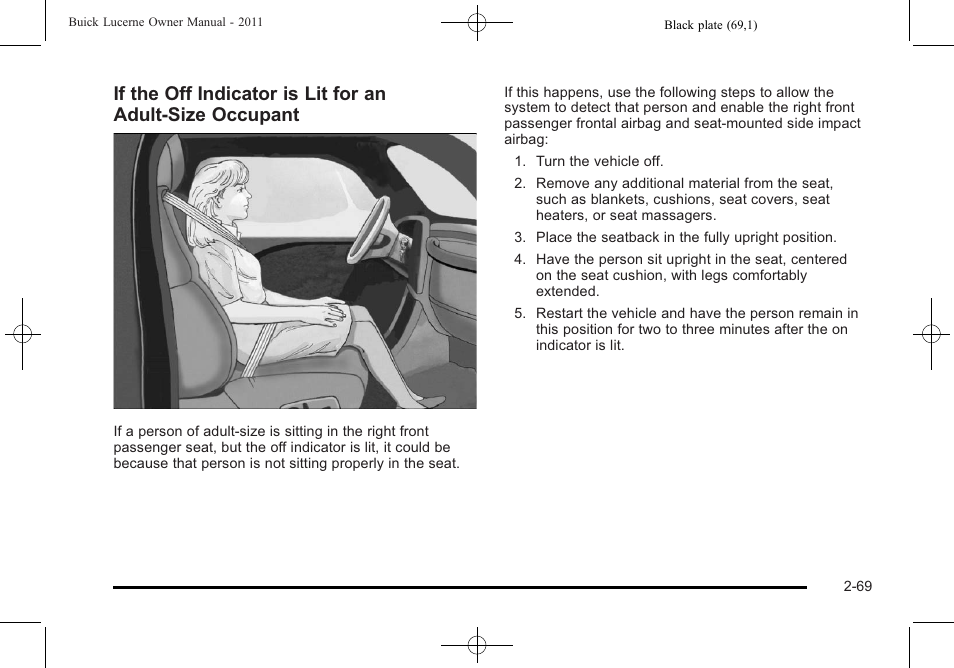 Buick 2011 Lucerne User Manual | Page 101 / 446
