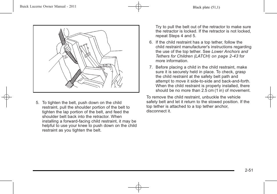 Buick 2011 Lucerne User Manual | Page 83 / 446