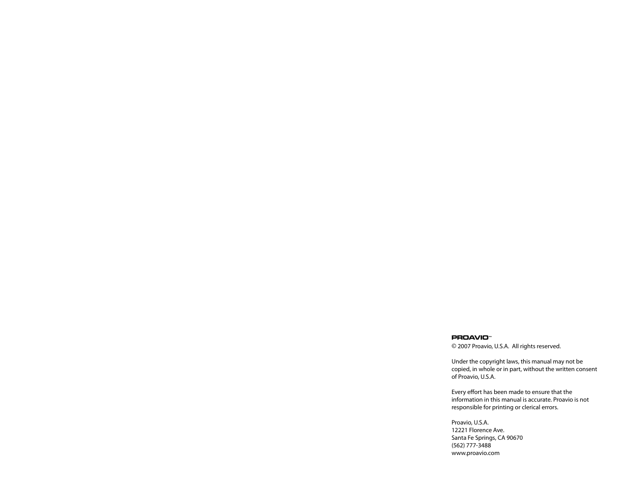 Proavio S4UF User Manual | Page 5 / 5