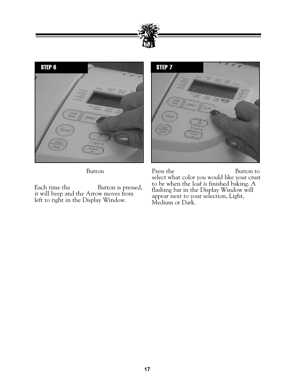 Breadman BREAD BAKER  TR845 User Manual | Page 19 / 53