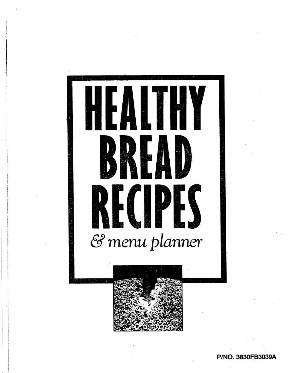 Breadman BREAD BAKER  TR845 User Manual | Page 38 / 53