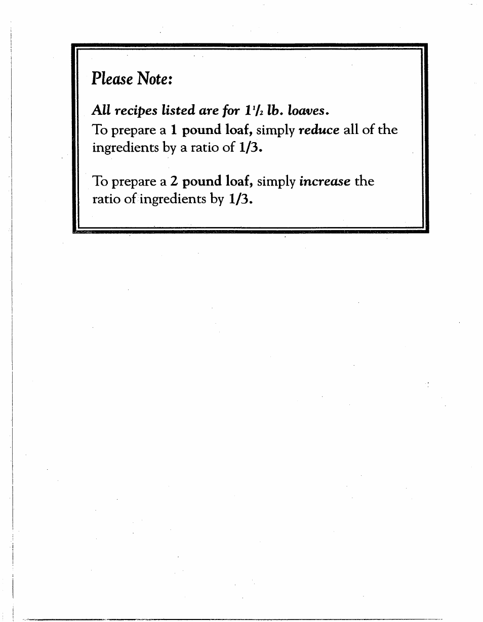 Breadman BREAD BAKER  TR845 User Manual | Page 52 / 53