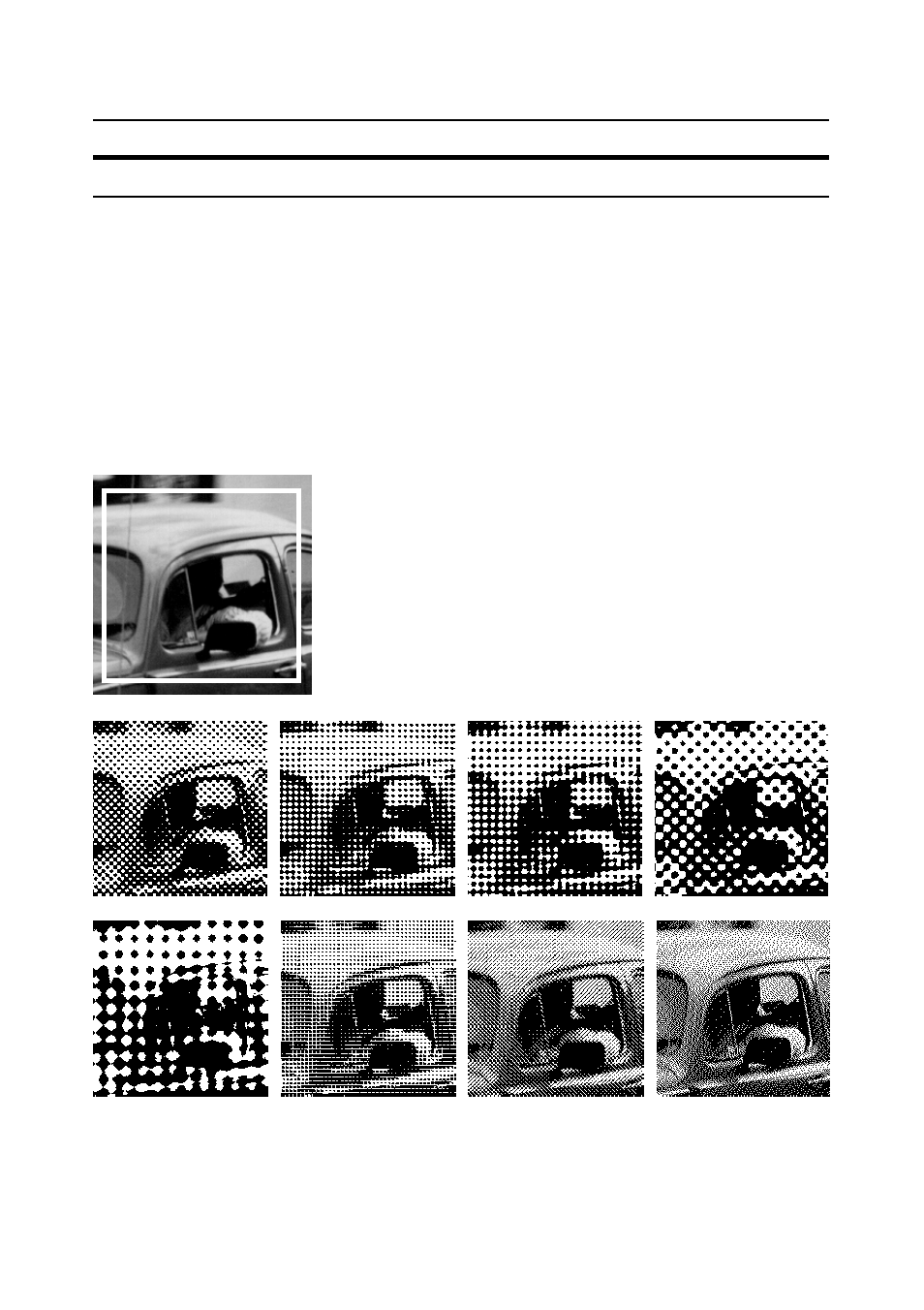 Halftone scanning, Area extraction | Bowe, Bell + Howell S004011 User Manual | Page 58 / 71