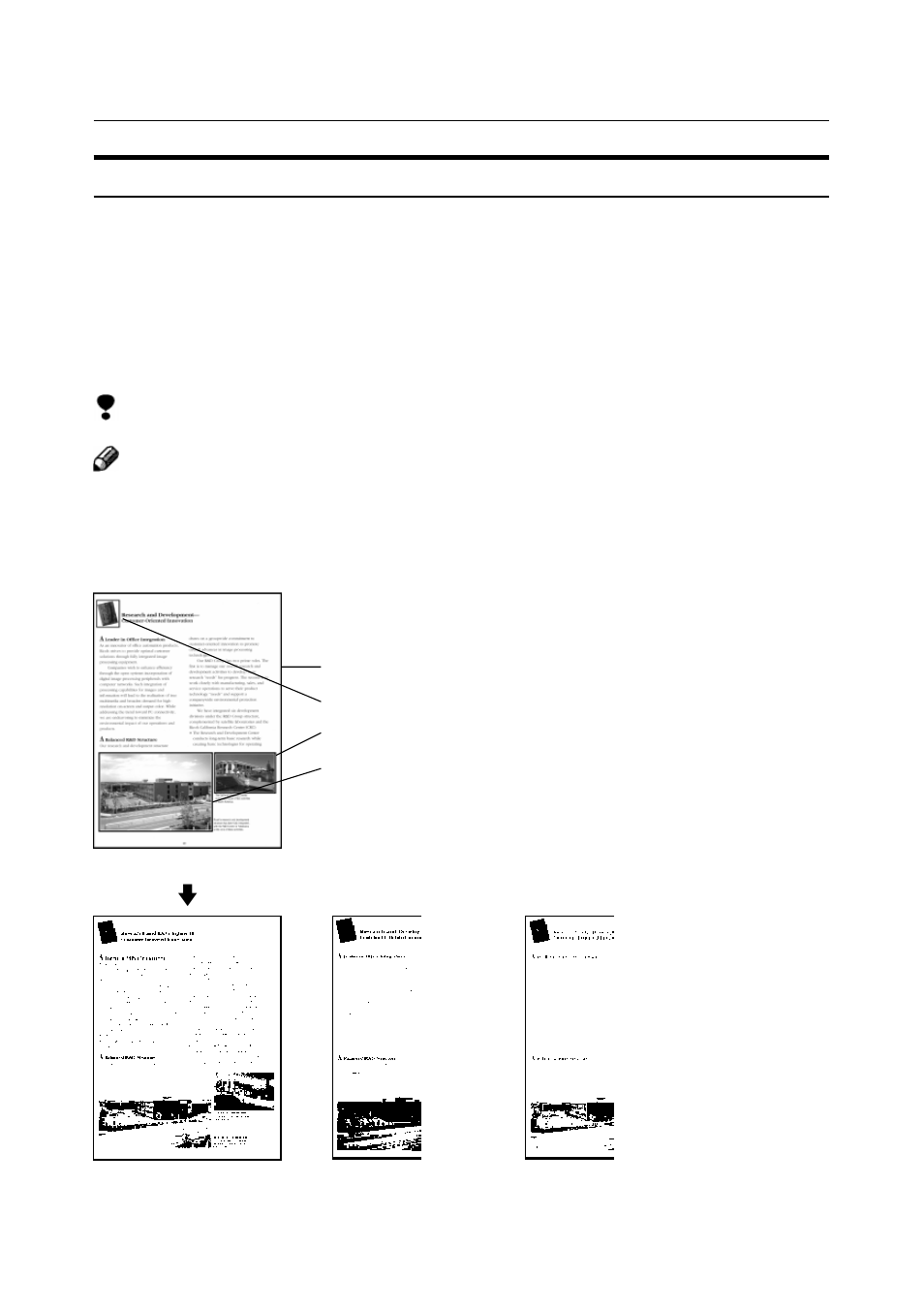 Section area (multi-area settings), Resolution | Bowe, Bell + Howell S004011 User Manual | Page 61 / 71