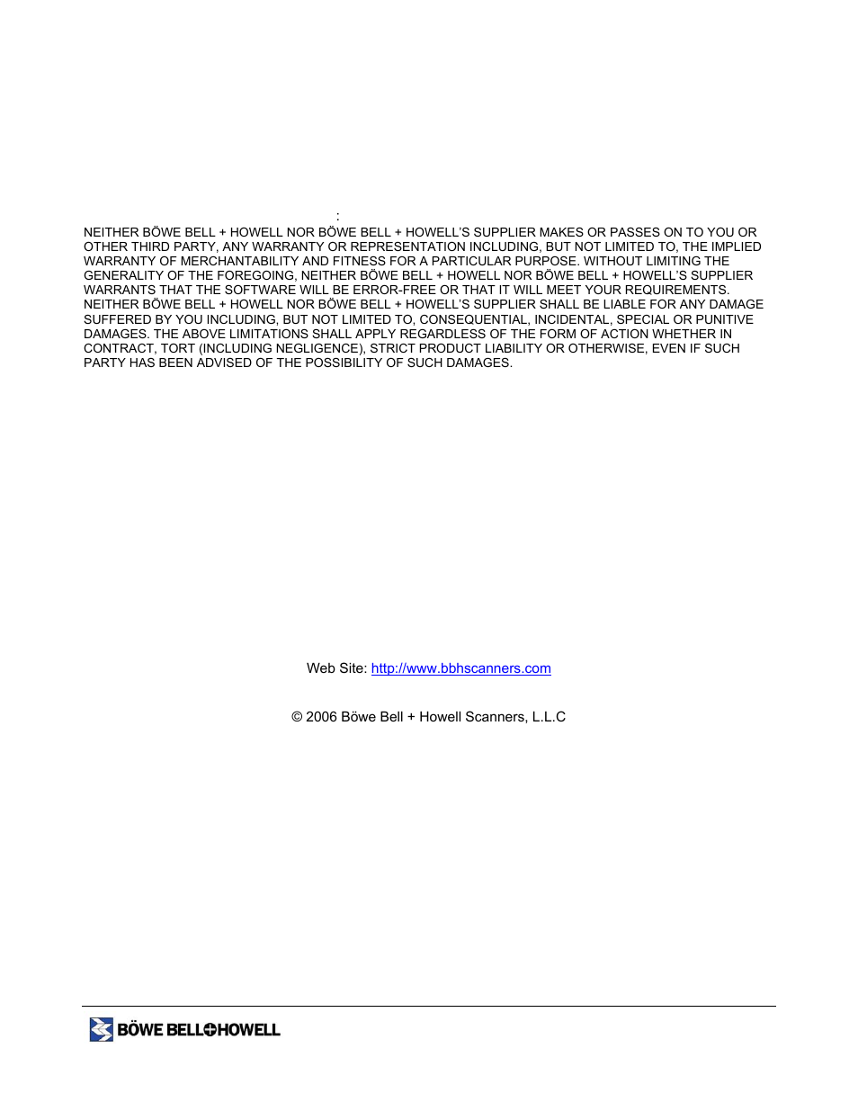 Bowe, Bell + Howell 1400 User Manual | Page 108 / 108