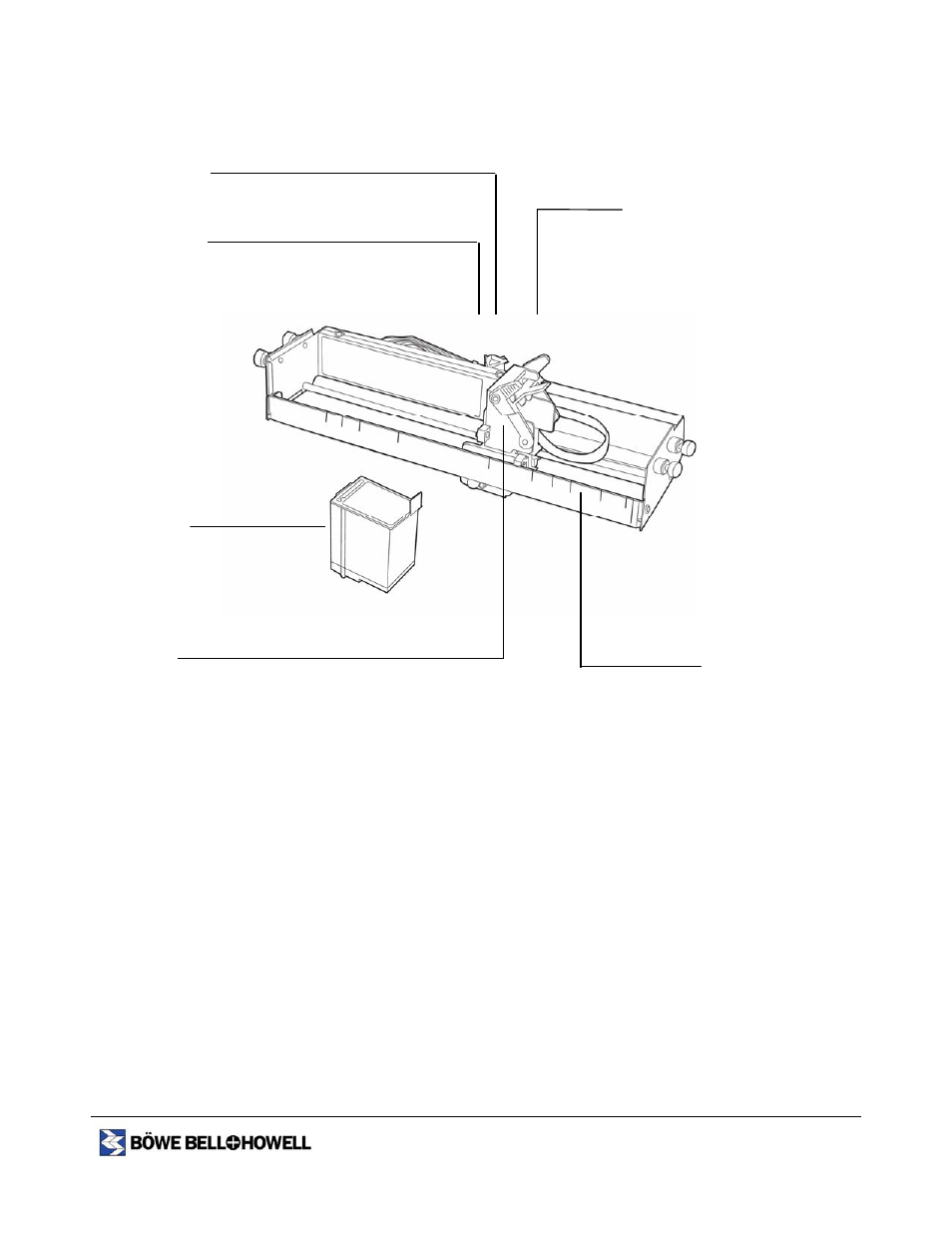 Component identification | Bowe, Bell + Howell 1400 User Manual | Page 74 / 108