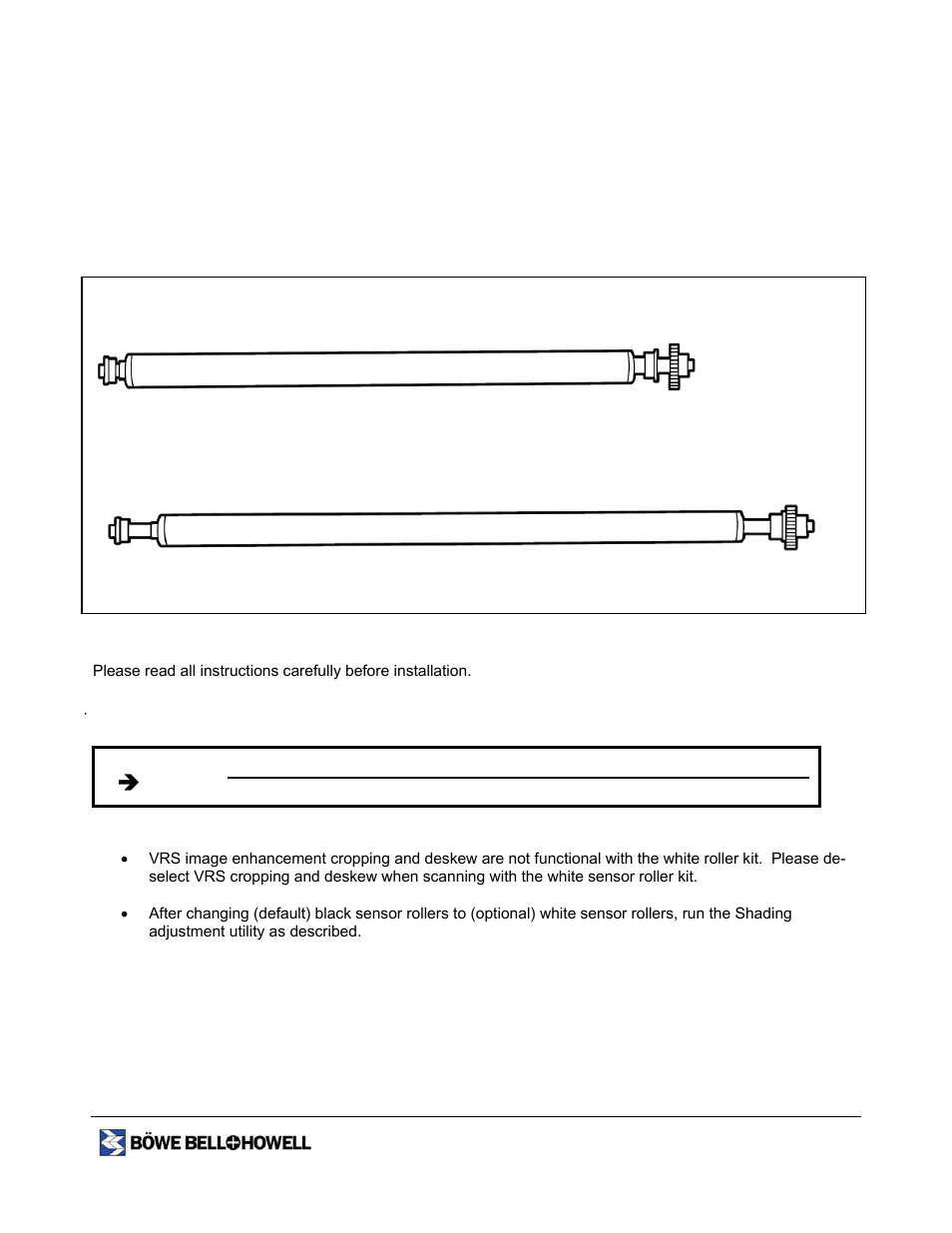 Installation manual | Bowe, Bell + Howell 1400 User Manual | Page 98 / 108