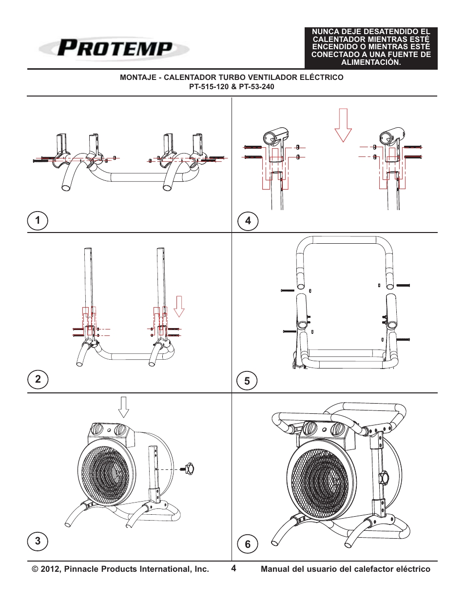 ProTemp PT-03-240 User Manual | Page 12 / 24