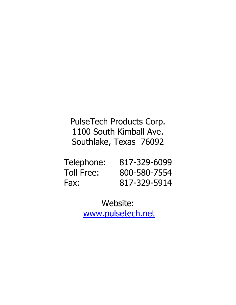 PulseTech HD-BT12 Bench Top Charger (746X850) User Manual | Page 12 / 12