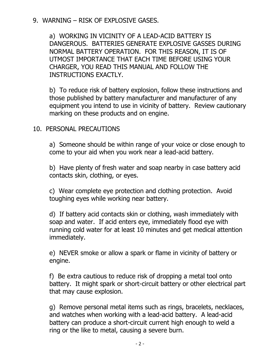 PulseTech HD-BT12 Bench Top Charger (746X850) User Manual | Page 4 / 12