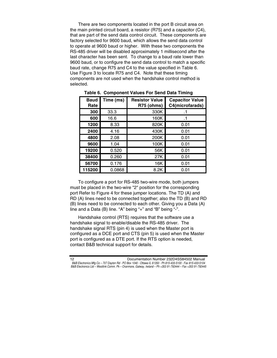B&B Electronics 8 PORT SMART SWITCH CE 232D4SS8 User Manual | Page 14 / 29