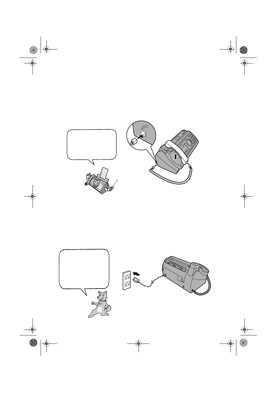 Connecting the power cord, Connecting the handset | West Bend Back to Basics UX-CC500 User Manual | Page 16 / 139