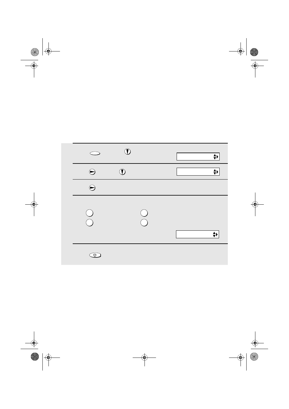 Optional answering system settings, Setting icm time, Fax reception on tad failure | West Bend Back to Basics UX-CC500 User Manual | Page 58 / 139